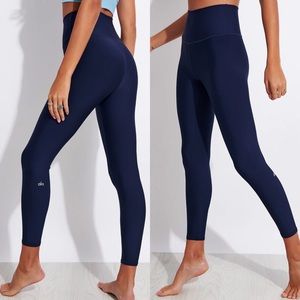 Alo Yoga Navy Blue Leggings